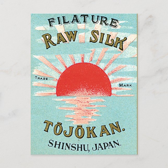 Filature Raw Silk Postcard (Front)