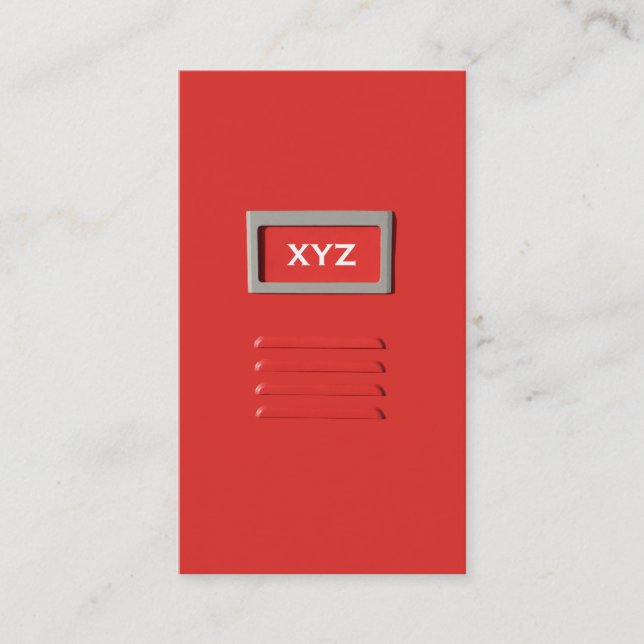 File Cabinet custom business cards (Front)