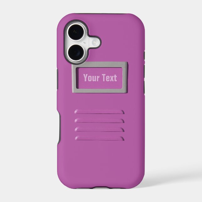 File Cabinet custom iPhone case (Back)