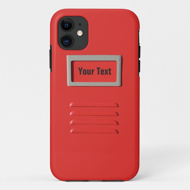File Cabinet custom iPhone case (Back)