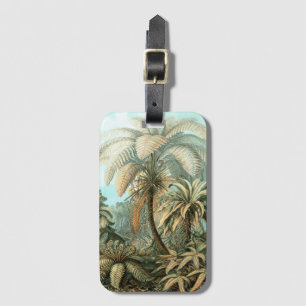 Filicinae by Ernst Haeckel, Vintage Fern Plants Luggage Tag