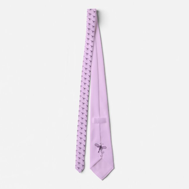 filigrane Libelle Tie (Back)