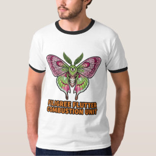 Filigree Flutter Combustion Unit T-Shirt