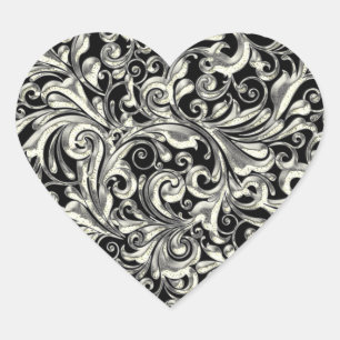 FILIGREE HEART ENVELOPE & FAVOR SEALS