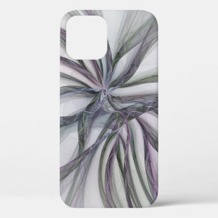 Filigree Motions Modern Abstract Swinging Fractal iPhone 12 Case