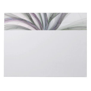 Filigree Motions Modern Abstract Swinging Fractal Notepad