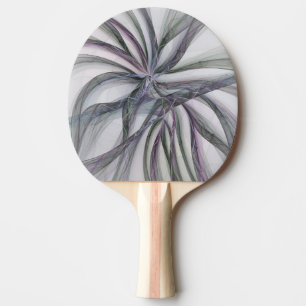 Filigree Motions Modern Abstract Swinging Fractal Ping Pong Paddle
