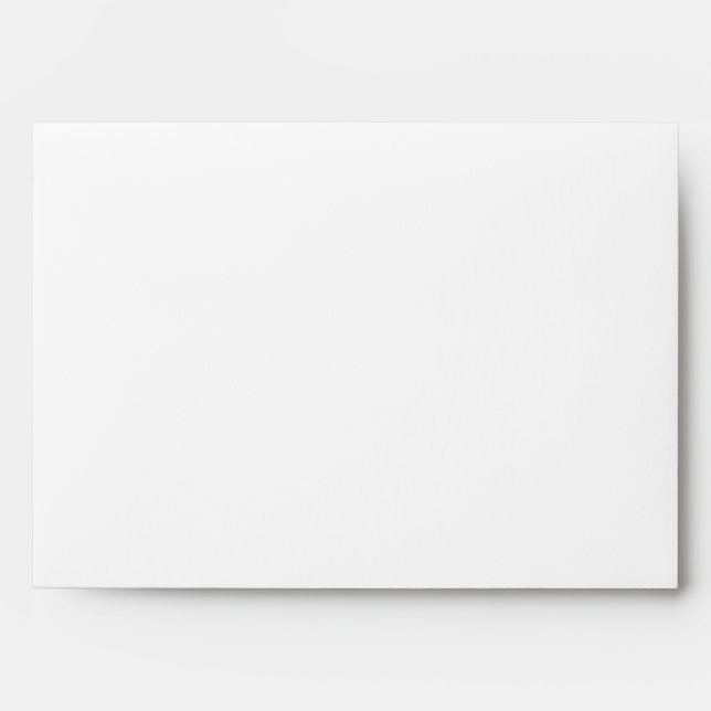Filigree Navy/White Wedding Envelope (Front)