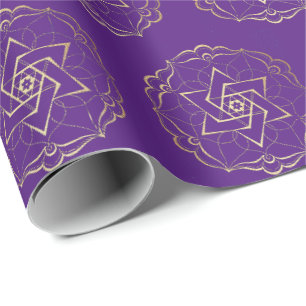 Filigree Star of David Wrapping Paper