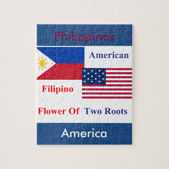 Filipino-American Jigsaw Puzzle (Vertical)