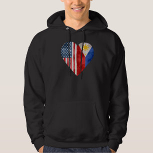 Filipino American Philippines Flag American Filipi Hoodie