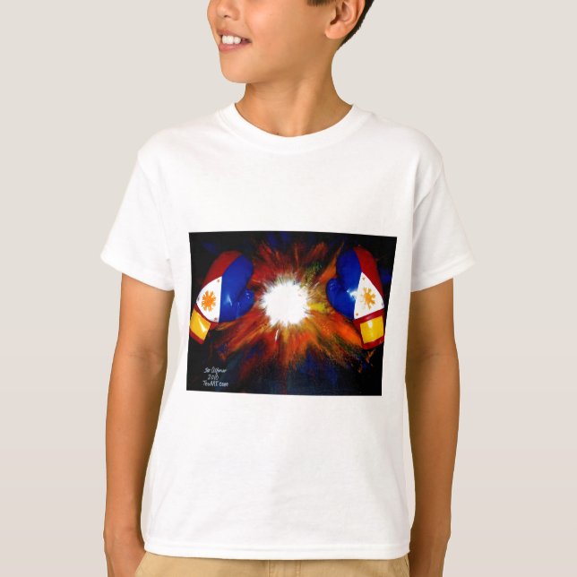 FILIPINO BOXER - BOXING PRIDE OF THE PHILIPPINES T-Shirt (Front)