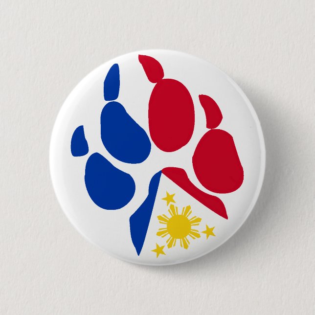 Filipino Canine Button (Front)