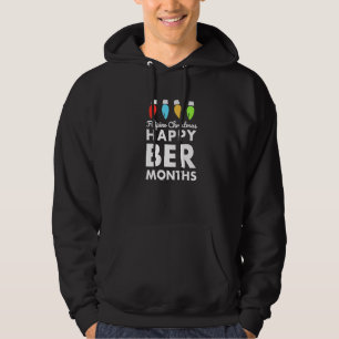 Filipino Christmas Happy Ber Months Festive Holid Hoodie