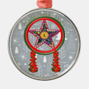 Filipino Christmas Parol Metal Tree Decoration