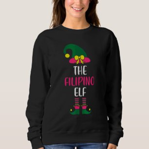Filipino Elf Family Matching Group Christmas Women Sweatshirt
