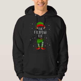 Filipino Elf Xmas Party Matching Family Christmas Hoodie