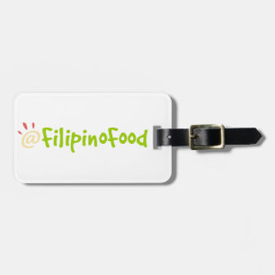 Filipino Food Luggage Tag