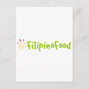 Filipino Food Postcard