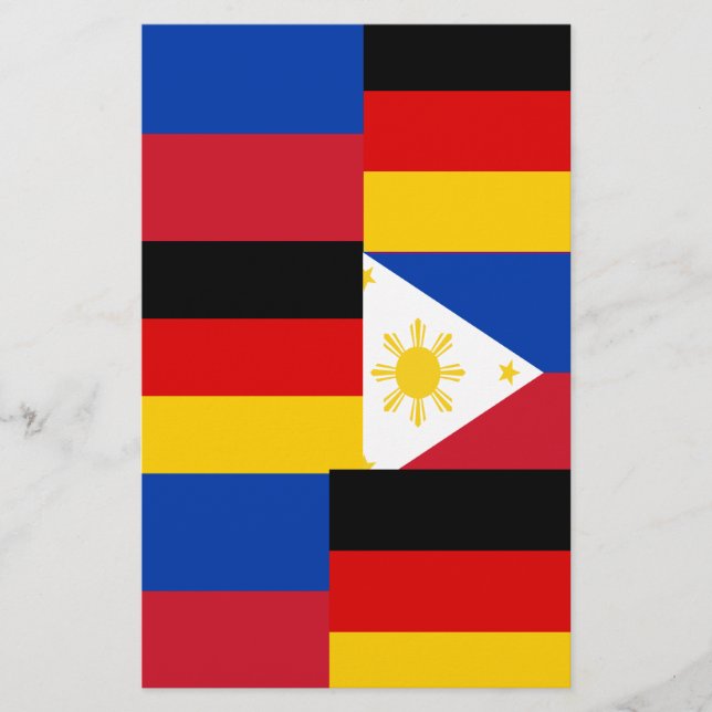 FILIPINO-GERMAN STATIONERY (Front)