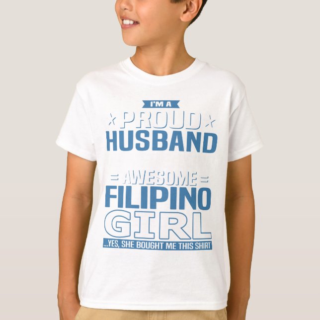 Filipino Husband T-Shirt (Front)