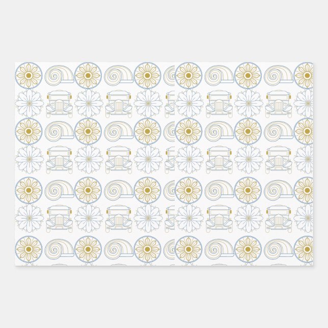 Filipino Inspired Wrapping Paper (Front)