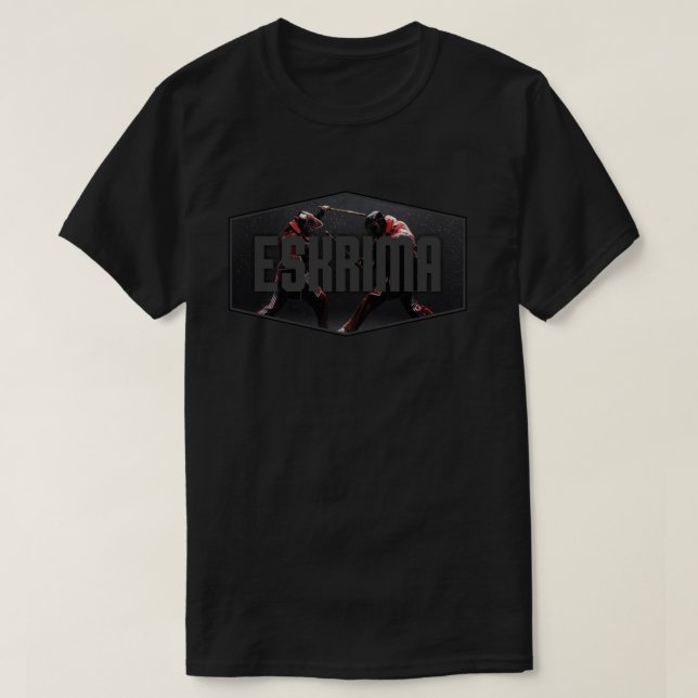 Filipino Martial Arts Eskrimador Premium T-shirt (Design Front)