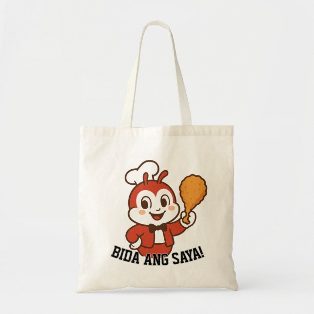 Filipino Mascot Tote Bag (Front)