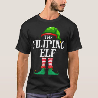 Filipino Matching Family Christmas Pajama T-Shirt