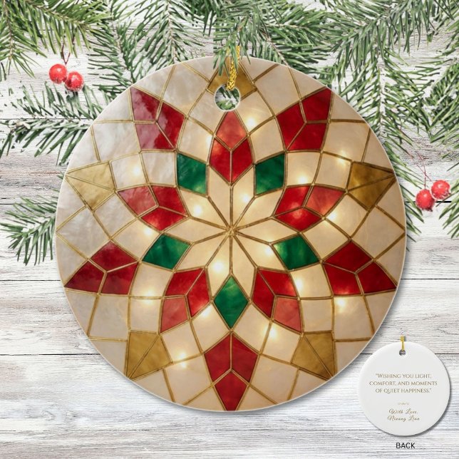 Filipino Parol Christmas Ornament | Capiz-Inspired (Creator Uploaded)
