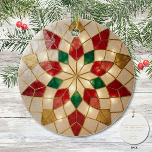 Filipino Parol Comfort Christmas Keepsake Ceramic Tree Decoration