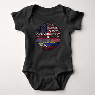 Filipino Philippines US American USA United States Baby Bodysuit