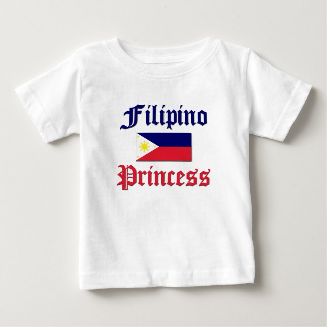 Filipino Princess Baby T-Shirt (Front)