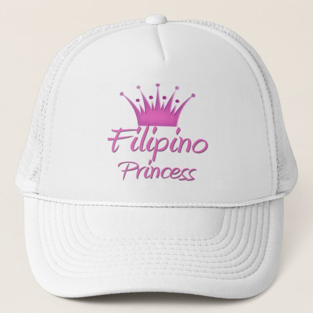 Filipino Princess Trucker Hat (Front)