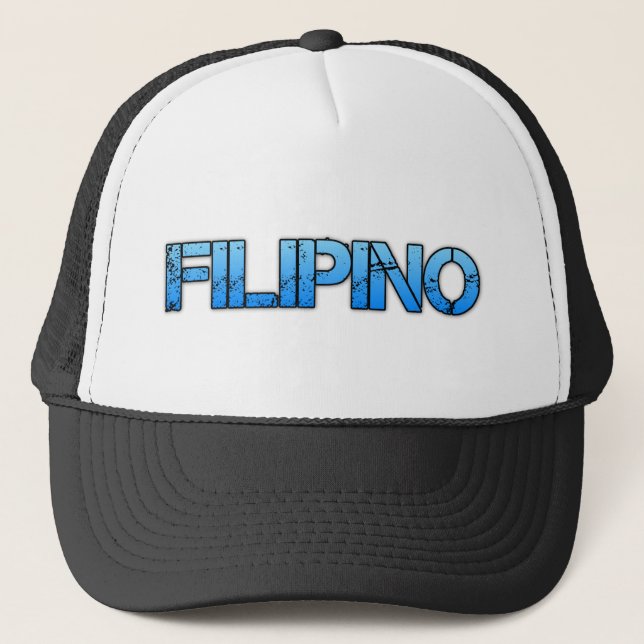 FILIPINO TRUCKER HAT (Front)