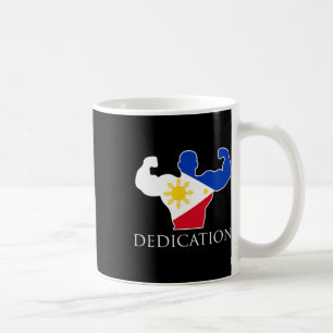 Filipino Weightlifting Philippines Flag Bodybuilde Coffee Mug