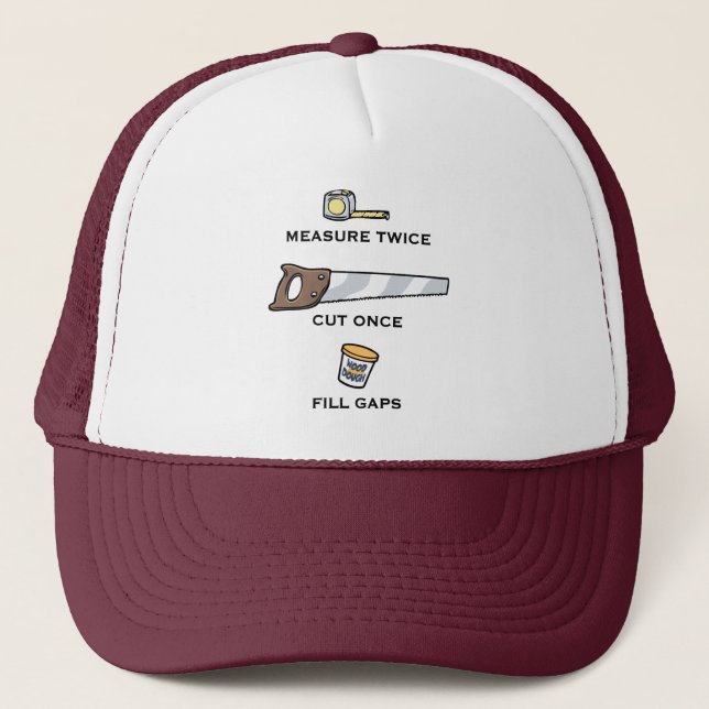 Fill Gaps Trucker Hat (Front)