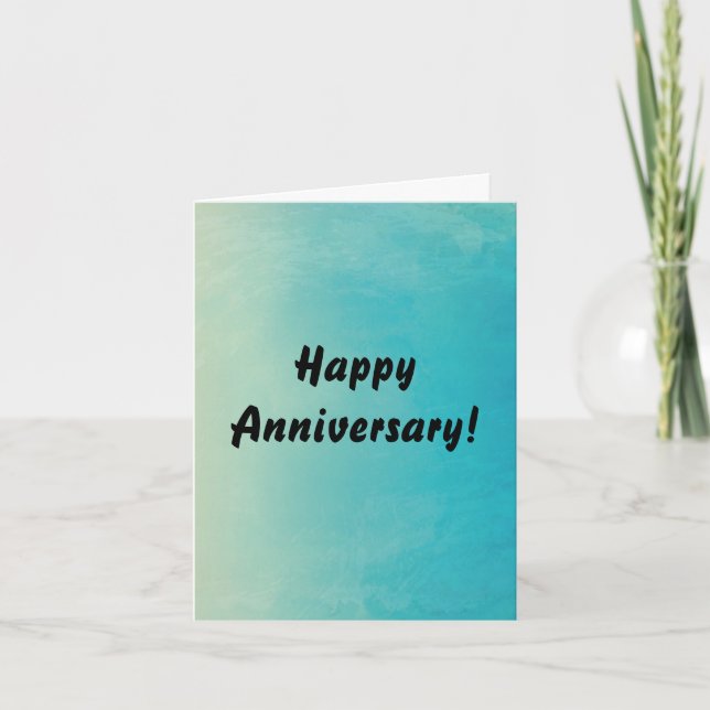 Fill in The Blank Anniversary Card (Front)