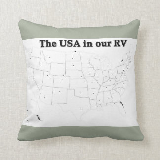 Fill in the States Cushion