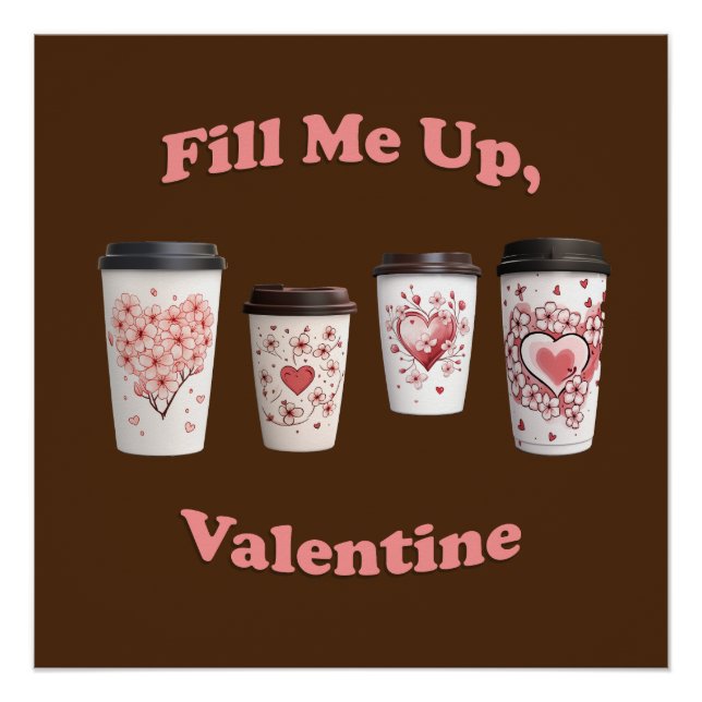 Fill Me Up, Valentine! Poster (Front)