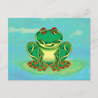 Filled Frog Postcard