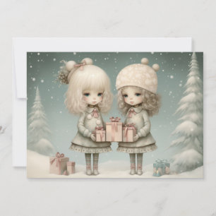 Filled with Love and Laughter: A Festive  Holiday Card