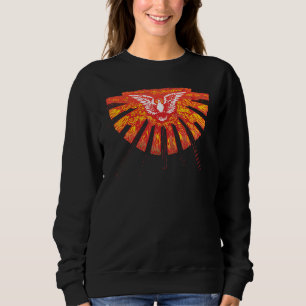 Filled With The Holy Spirit Pentecost Sunday Flame Sweatshirt