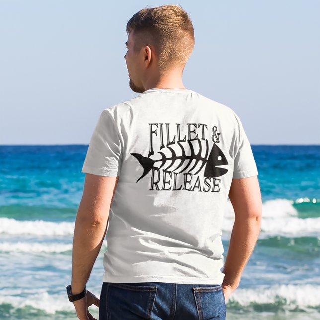 Fillet and Release Funny Fishing T-Shirt (Creator Uploaded)
