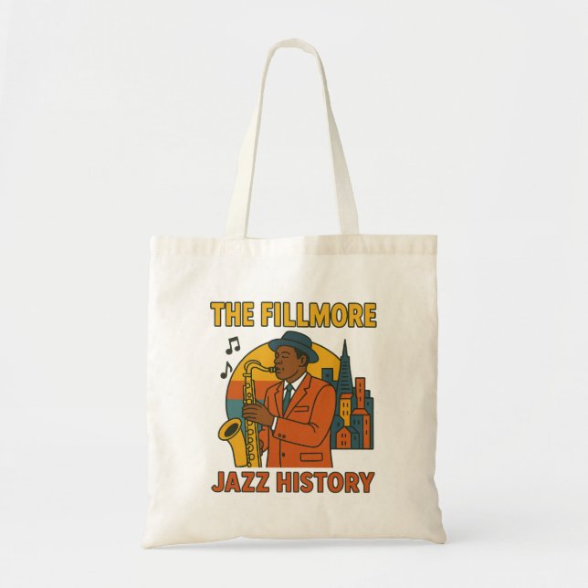 Fillmore Jazz.Tote Bag (Front)