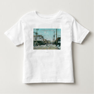 Fillmore Street View 1 Year After Fire of 1906 Toddler T-Shirt