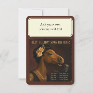 Filly Holiday Album: a Parody Invitation