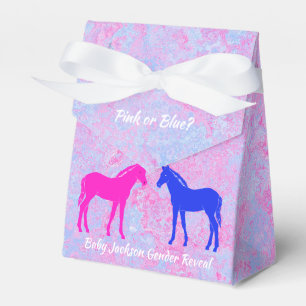 Filly Or Colt Western Style Gender Reveal Favour Box