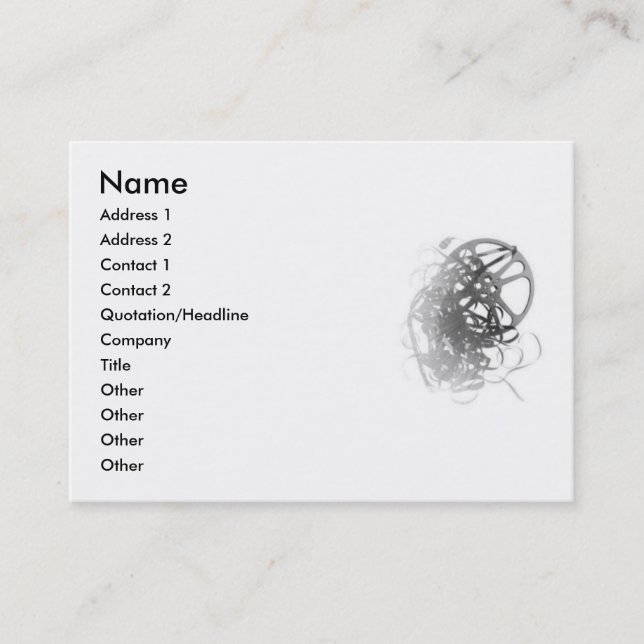 Film Business Card (Front)