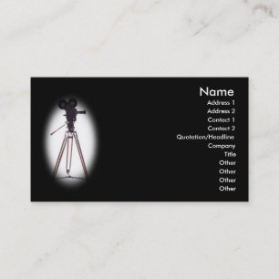 Film Camera Business Card